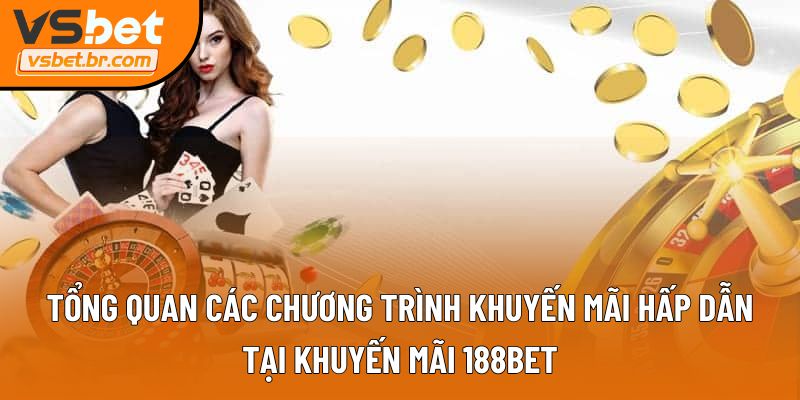 Tổng quan các chương trình khuyến mãi hấp dẫn tại khuyến mãi 188Bet